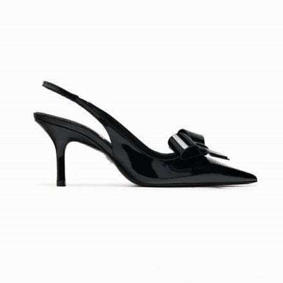ZARA Pointed Toe Slingbacks NWT LAST ONE!!! - Picture 15 of 16